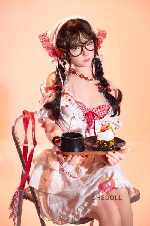 SHEDOLL 楚琳 160cm | C罩杯 ｜ 女僕服風｜甜美巨乳純欲｜全身植毛+加熱夾吸通道｜Cosplay甜心辦公秘書